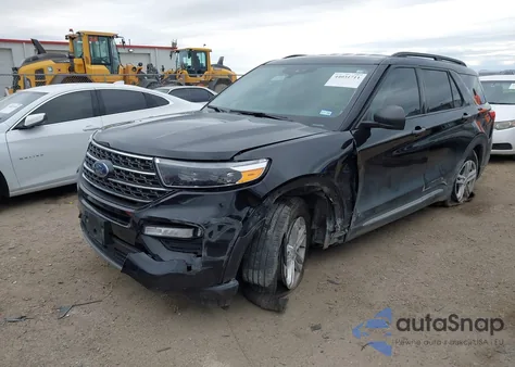 2021 Ford Explorer Xlt z USA, uszkodzony, nr VIN 1FMSK7DH7MGC50050